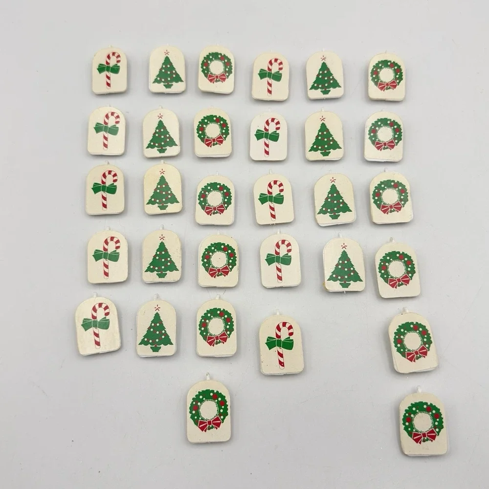Vintage Lot Of 31 Small Christmas 1